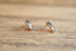 Blue Knot Earrings